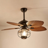 Black Vintage Creative Ceiling Fans