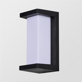 Black & White Outdoor Wall Lamp