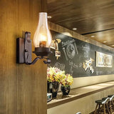 Retro Industrial Light Iron Wall Lamp