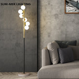 Nordic Glass Floorlamp