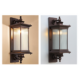 Retro Rectangular Outdoor Wall Light