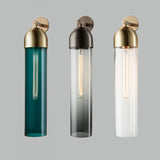 Art glass wall sconce