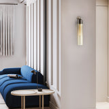 Art glass wall sconce