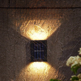 Wireless LED Solar Wall Lights Deluxe - Create the perfect atmosphere in your garden!