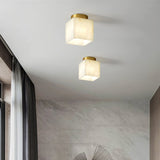 Moon Alabaster Ceiling Light