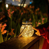 (4-pack) Solar glass light