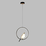 MrBird™ - Luxury pendant light with golden bird
