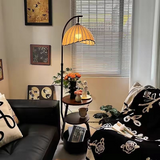 Japanese Bedside Lamp Table