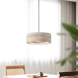 LED Pendant Light made out of stone