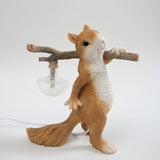 Squirrel table lamp