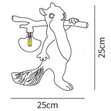 Squirrel table lamp