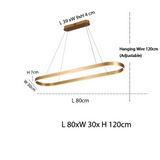 Rose Gold Kitchen Chandelier