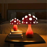 Twinkling toadstool table lamp