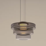 Glass Pendant Light In Bauhaus Style