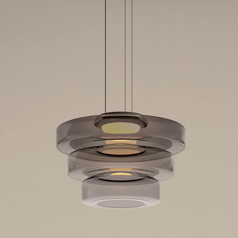 Glass Pendant Light In Bauhaus Style