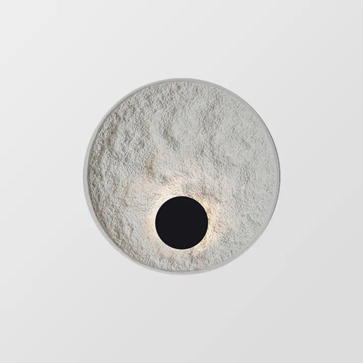 Round Moon Globe Wall Light