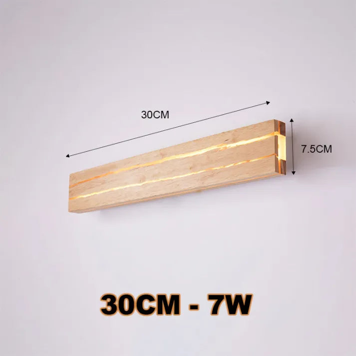 Modern Wood Crack Wall Sconces Home Decor Wall light