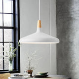 French Macaron Conical Metal Pendant Lamp