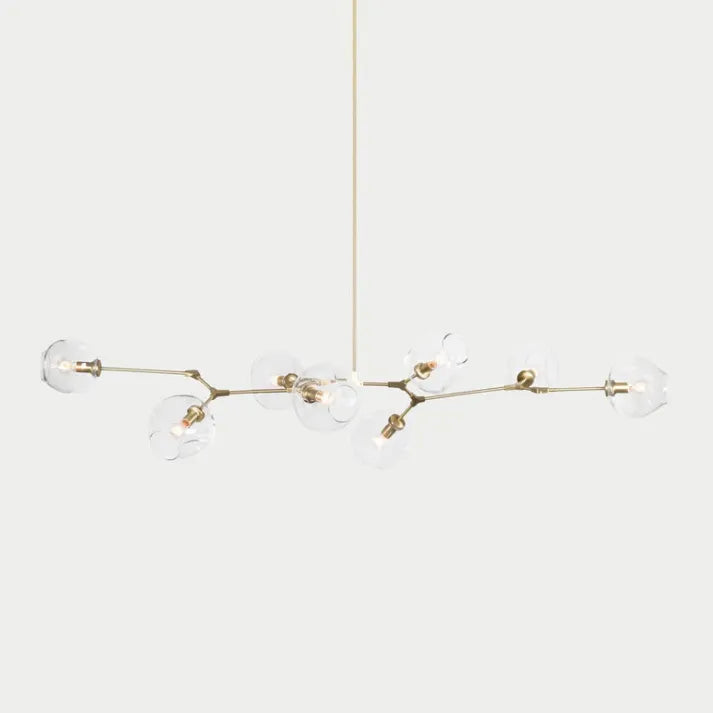 Bifurcation Bubble Glass Sputnik Chandelier