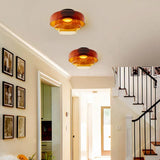 Nordic Designer Creative Personality Medieval Glass Ceiling Lamp