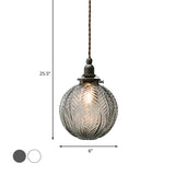 Colonial Global Pendant Light