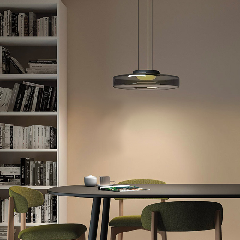 Glass Pendant Light In Bauhaus Style