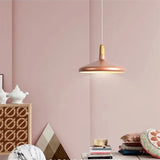 French Macaron Conical Metal Pendant Lamp