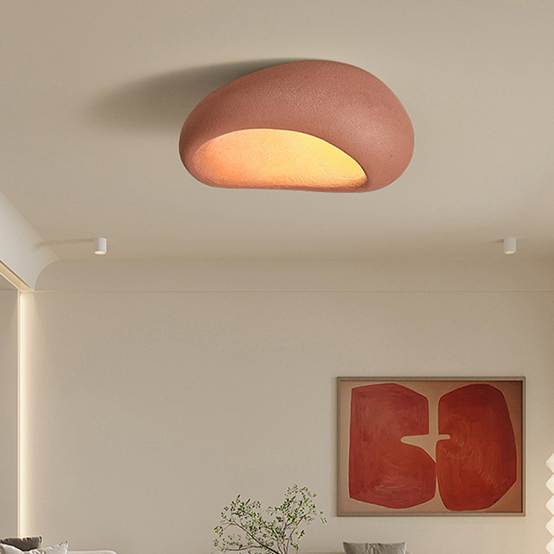 Wabi Sabi Khmara Flush Ceiling Light