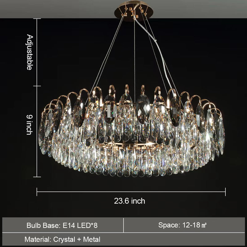 Luxurious K9 Crystal Chandelier