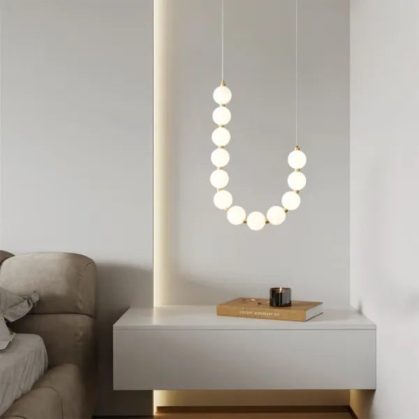 Luxury White Necklace Chandelier