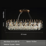 Luxurious K9 Crystal Chandelier