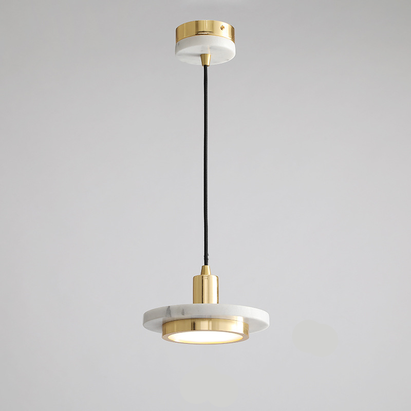 Modern Simple Marble Pendant Light