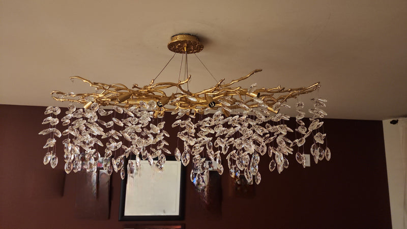 French Style Branch Crystal Chandelier