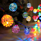 Moroccan Metal Ball String Lights