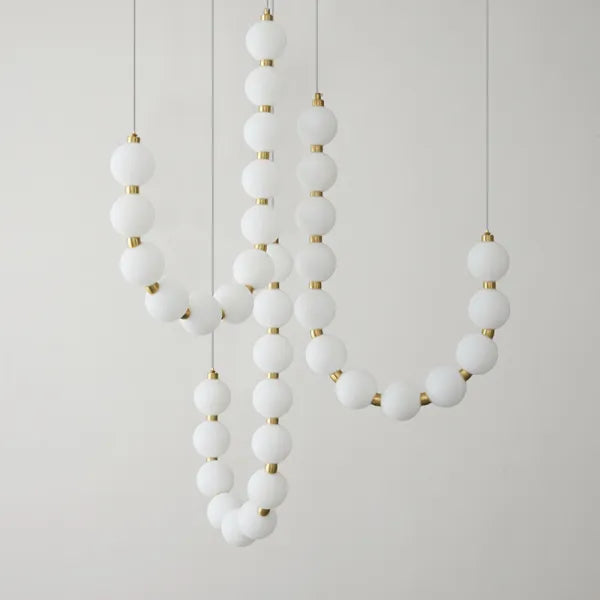 Luxury White Necklace Chandelier