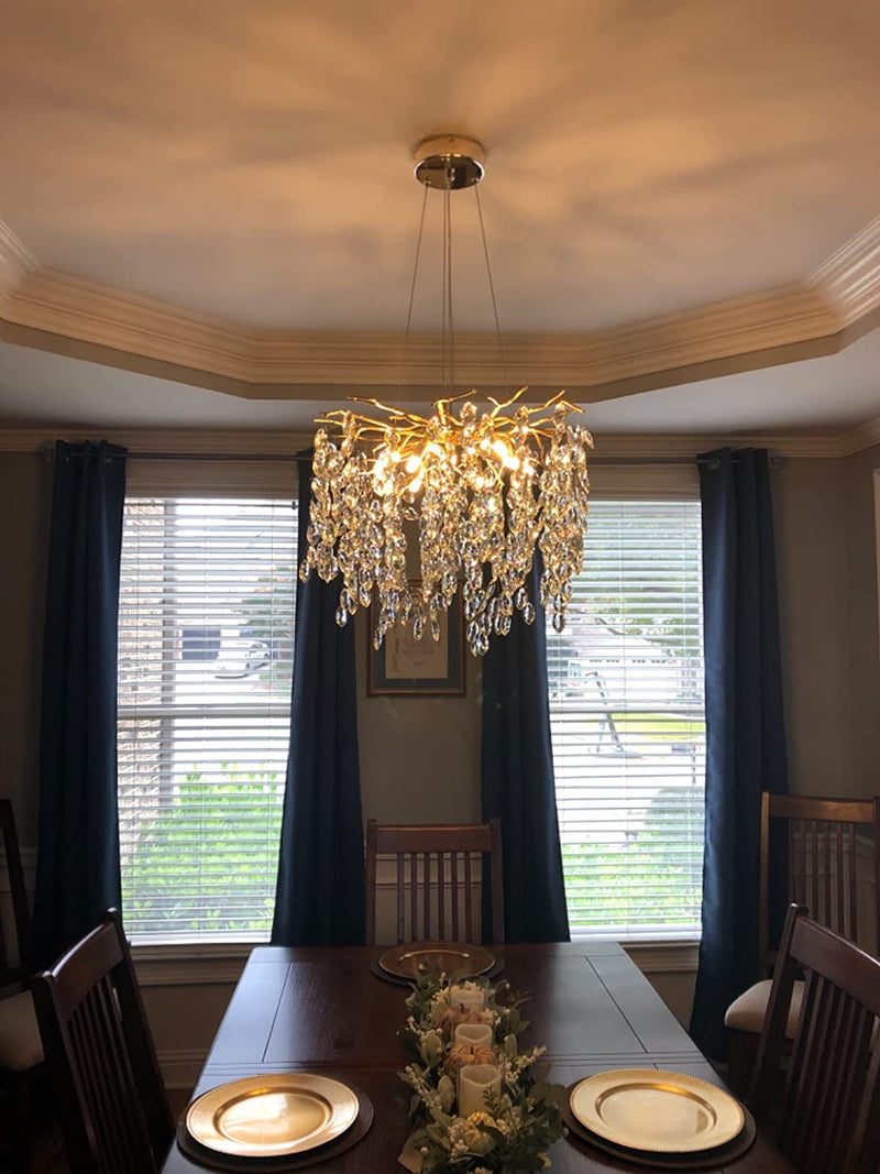 French Style Branch Crystal Chandelier