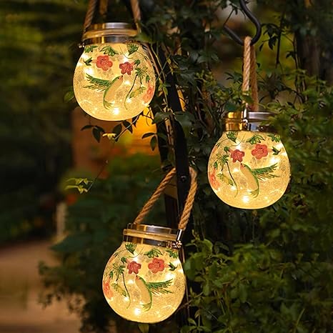 Haloed Hanging Hummingbird Lantern