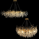 French Style Branch Crystal Chandelier