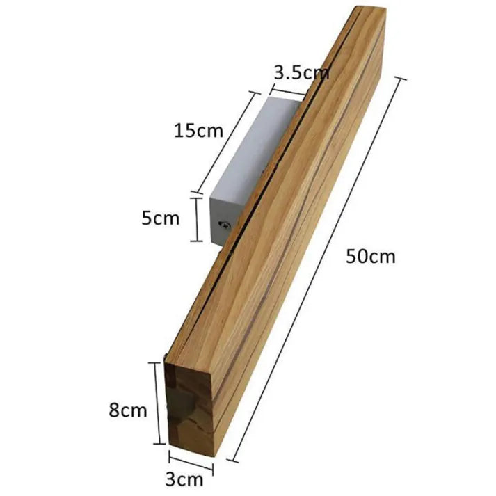 Modern Wood Crack Wall Sconces Home Decor Wall light