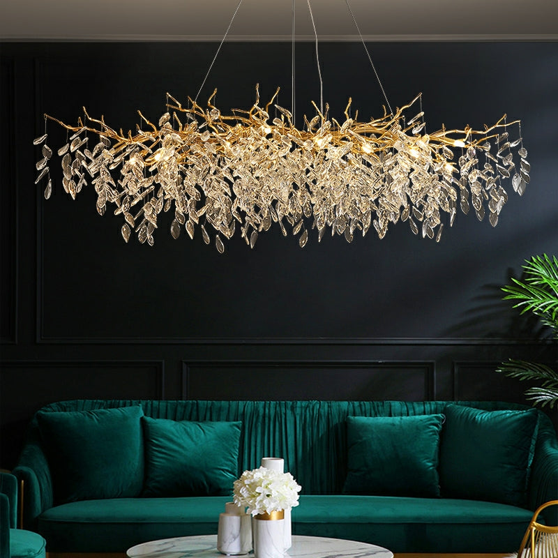 French Style Branch Crystal Chandelier