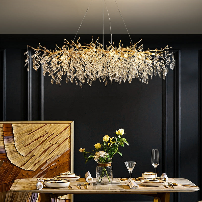 French Style Branch Crystal Chandelier