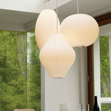 Bubble Mulberry Silk Pendant Lamp