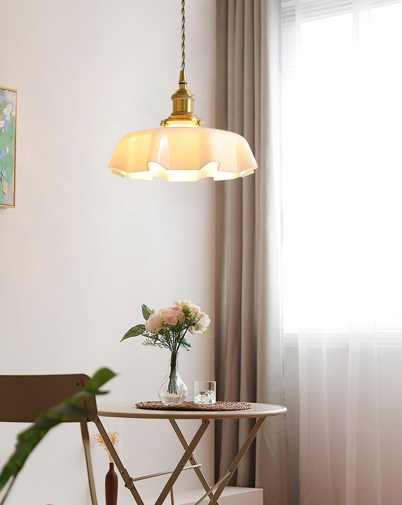 French Flower Pendant Light