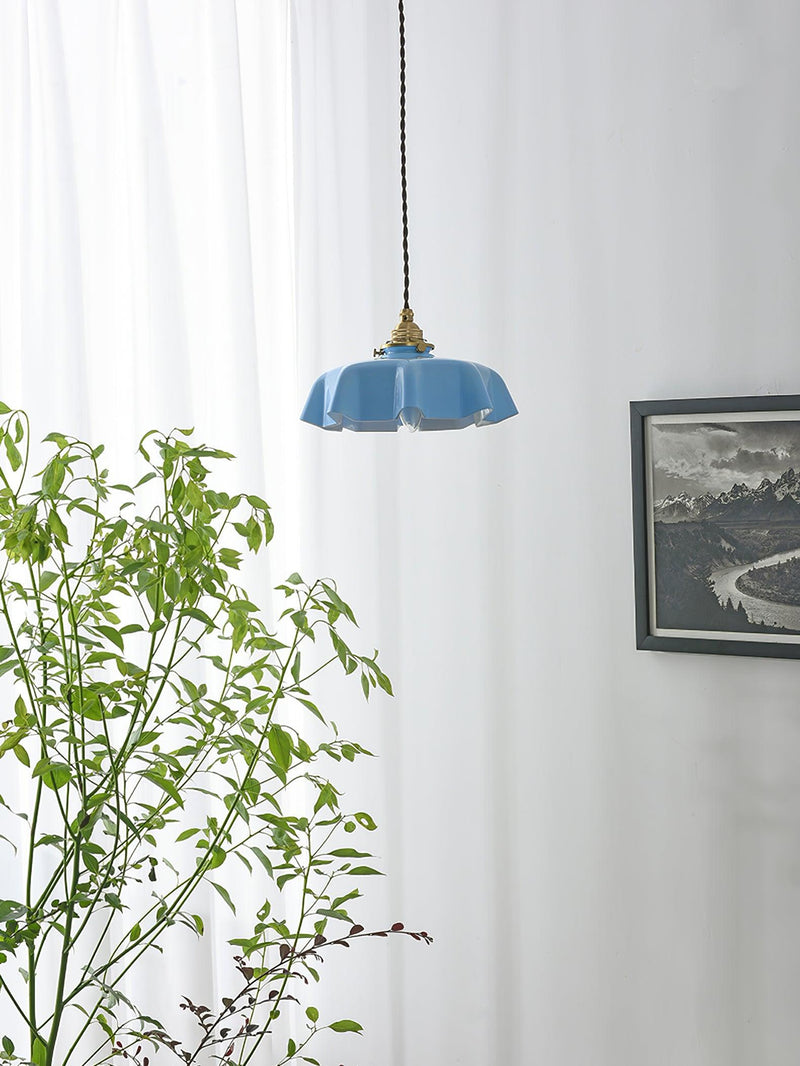 French Flower Pendant Light