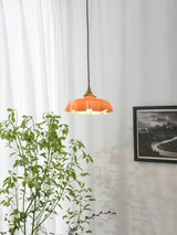 French Flower Pendant Light