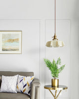 French Flower Pendant Light