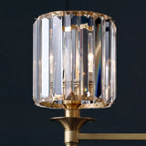 Vintage luxury crystal wall light