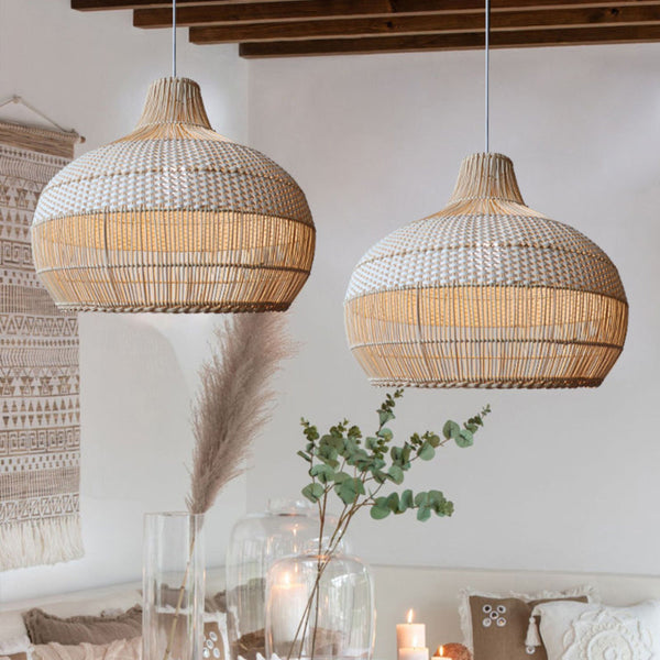 Handwoven Kitchen Pendant Light