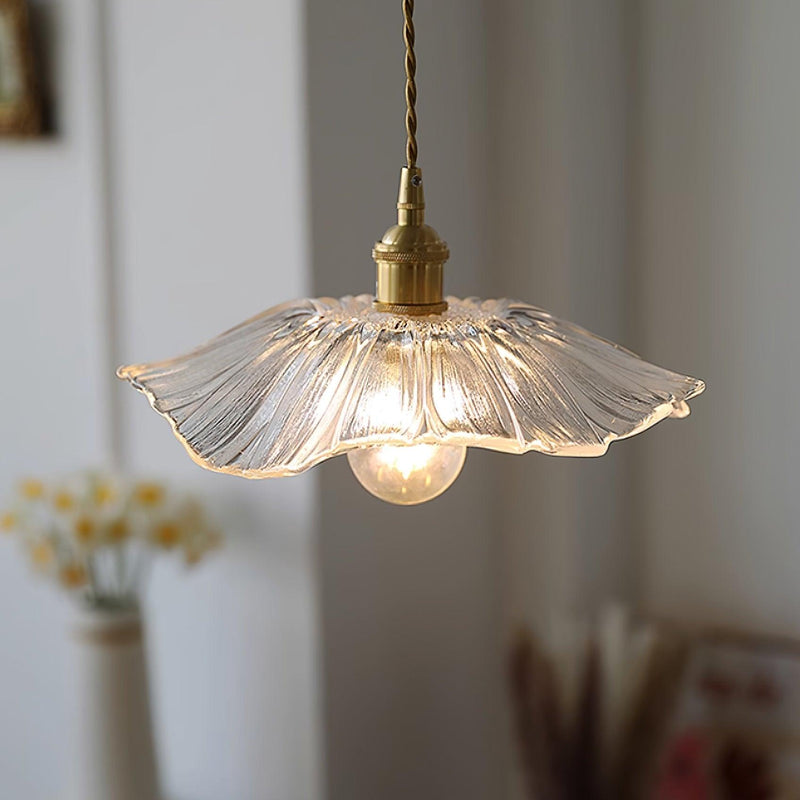 Flower Glass Pendant Light