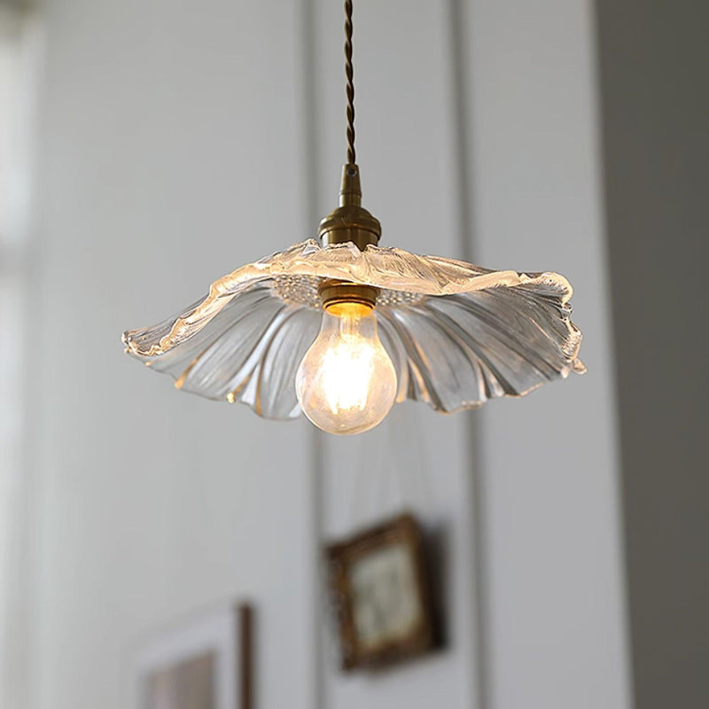 Flower Glass Pendant Light